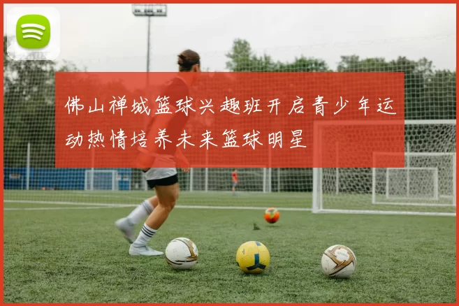佛山禅城篮球兴趣班开启青少年运动热情培养未来篮球明星